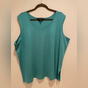 Ming Wang turquoise green shell